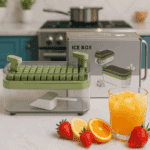 Boîte à Glaçons Multifonction 2-en-1 – Ice Box Premium avec Couvercle et Pelle