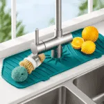 Tapis Égouttoir en Silicone – Antidérapant, Résistant à la Chaleur et Facile à Nettoyer