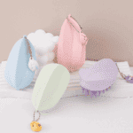 Brosse de Massage en Silicone pour Cuir Chevelu – Nettoyage Profond et Relaxant