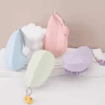 Brosse de Massage en Silicone pour Cuir Chevelu – Nettoyage Profond et Relaxant