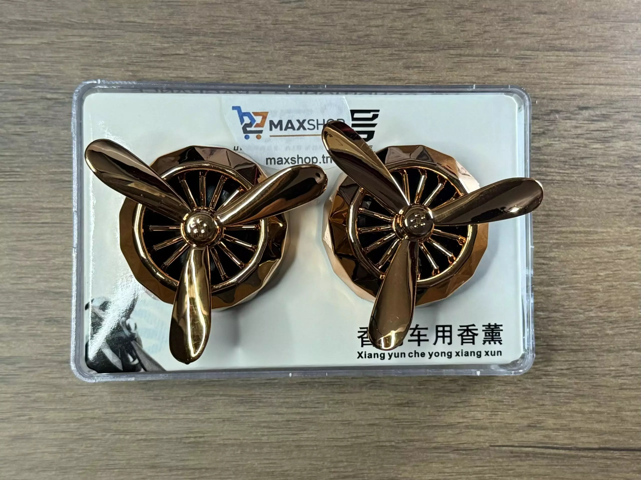 Désodorisant Voiture en Forme d’Hélice – Diffuseur de Parfum d’Air Frais – Image 3