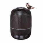 Mini Diffuseur d’Air & Humidificateur USB avec LED – Design Oiseau Bois Foncé – Image 2