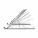 Support Ordinateur Portable Nedis – Réglable, Ergonomique et Pliable en Aluminium – Image 4