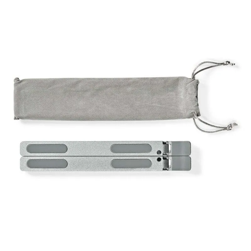 Support Ordinateur Portable Nedis – Réglable, Ergonomique et Pliable en Aluminium – Image 2