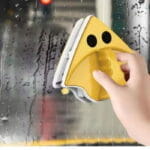 Nettoyeur de Vitres Double Face – Aimant Puissant pour un Nettoyage Parfait des Deux Côtés
