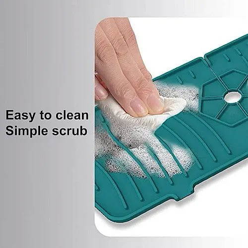 Tapis Égouttoir en Silicone – Antidérapant, Résistant à la Chaleur et Facile à Nettoyer – Image 2