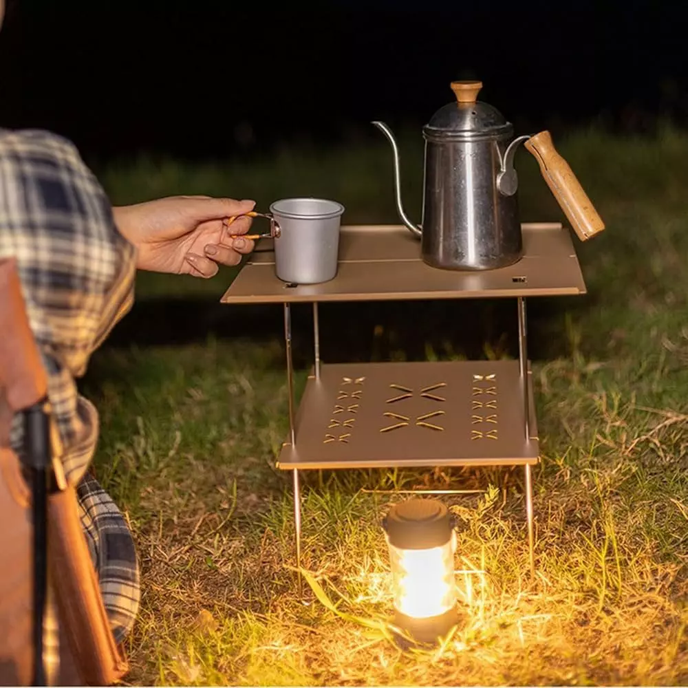 Enceinte Bluetooth avec Lumière Camping – Lampe LED & Haut-Parleur Sans Fil Multifonction – Image 4