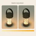 Enceinte Bluetooth avec Lumière Camping – Lampe LED & Haut-Parleur Sans Fil Multifonction – Image 6