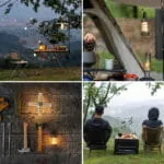 Enceinte Bluetooth avec Lumière Camping – Lampe LED & Haut-Parleur Sans Fil Multifonction – Image 8