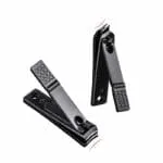 Kit Manucure & Pédicure 7 en 1 – Acier Inoxydable Noir avec Étui Élégant – Image 3