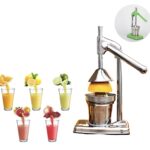 Extracteur de Jus Manuel à Froid en Acier Inoxydable Haut de Gamme
