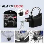 Cadenas avec Alarme 110 dB – Acier Renforcé Antivol Haute Sécurité