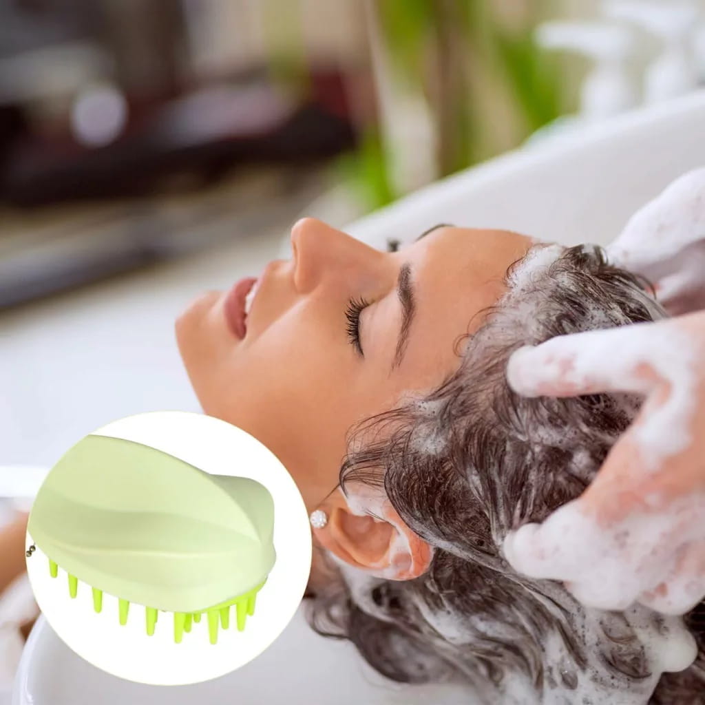 img_3978 Brosse de Massage en Silicone pour Cuir Chevelu – Nettoyage Profond et Relaxant – Image 2