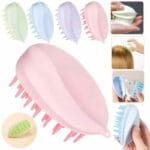 Brosse de Massage en Silicone pour Cuir Chevelu – Nettoyage Profond et Relaxant – Image 6