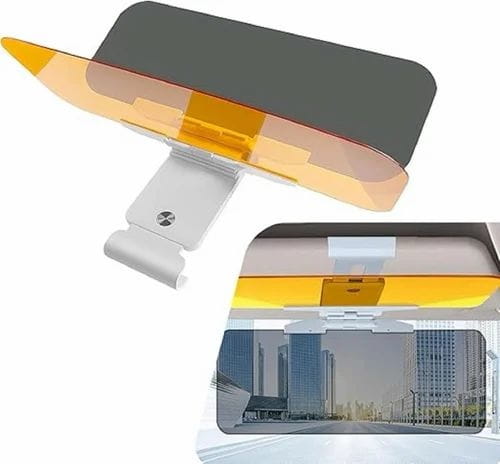 img_3985 Pare-Soleil HD Visor 2 en 1 – Visière Anti-Éblouissement Jour et Nuit pour Voiture – Image 6