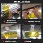 Pare-Soleil HD Visor 2 en 1 – Visière Anti-Éblouissement Jour et Nuit pour Voiture – Image 10