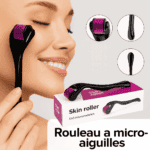 Dermaroller Visage, Corps & Cuir Chevelu – Stimulateur de Collagène pour une Peau et des Cheveux Sublimés