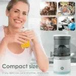Presse-agrumes électrique portable multifonctionnel – Rechargeable USB, rapide et pratique – Image 6