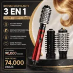 Brosse Soufflante Rotative 2-en-1