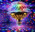 Ampoule Lumineuse Rotative Disco Colorée – Magique à Billes avec Prises