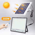 Projecteur Solaire LED 300W avec Télécommande – Étanche IP67