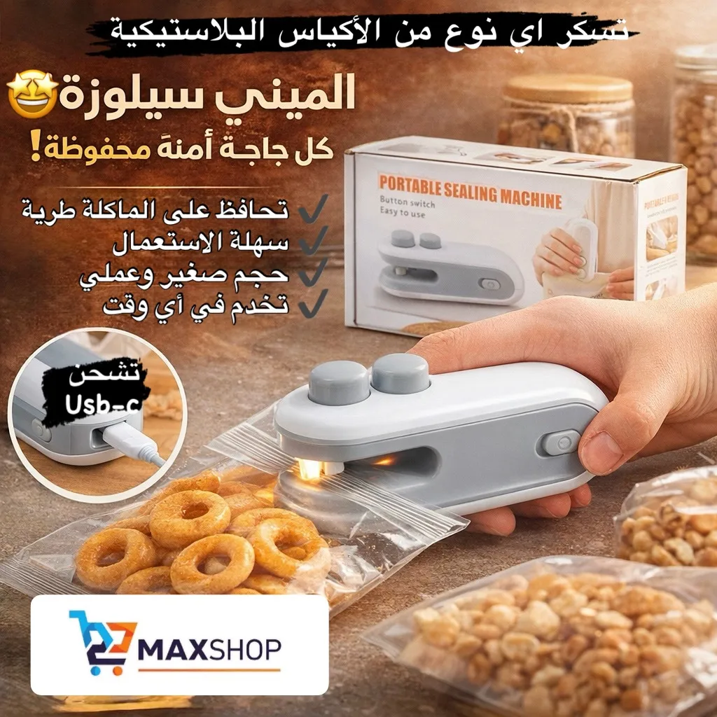 Mini Scelleuse de Sacs Alimentaires – Scelleuse Thermique Portable – Image 3