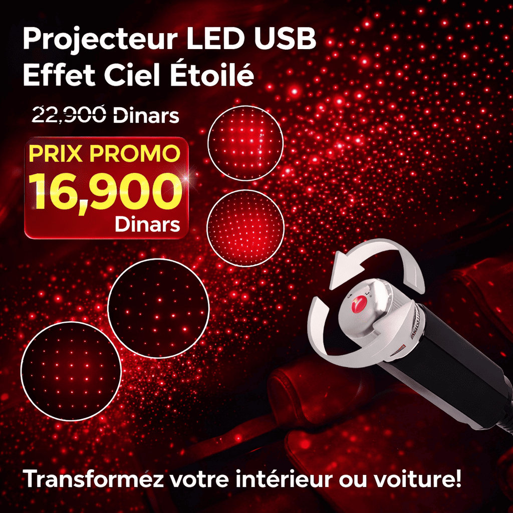 66475306-5d2d-40bc-a924-b013ff94e17c Lampe de Projection d’Étoiles – Effet Laser USB – Image 1