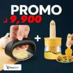 Pack Promo : Presse-Ail + Distributeur d’Huile avec Pinceau