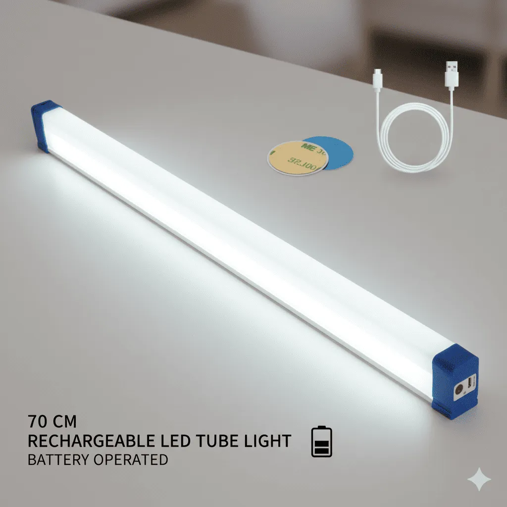 Tube LED 70 CM Rechargeable – Avec Batterie – Image 2