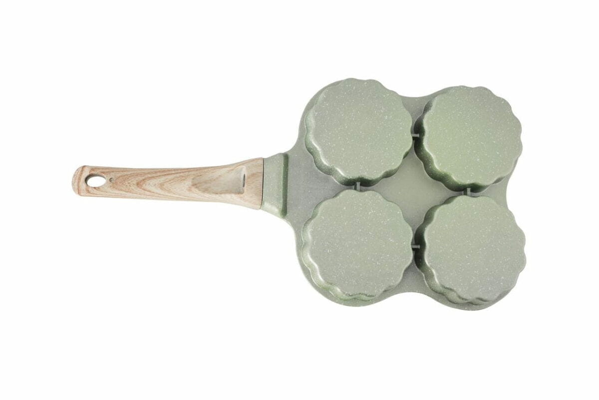 Poêle Multi-Moules 4 Smiley – Antiadhrente & Parfaite pour Petit Déjeuner – Image 5