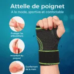 Gant de Poignet Ajustable – Maintien et Confort pour la Main