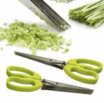 Ciseaux à Herbes de 5 Lames en Acier Inoxydable