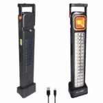 Lampe d’Urgence Portable Rechargeable – 5 Modes, 48 LED + 20 COB, Énergie Solaire & Poignée Intégrée – Image 4