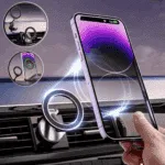 Support Magnétique Téléphone Voiture – MagSafe Ring 360°