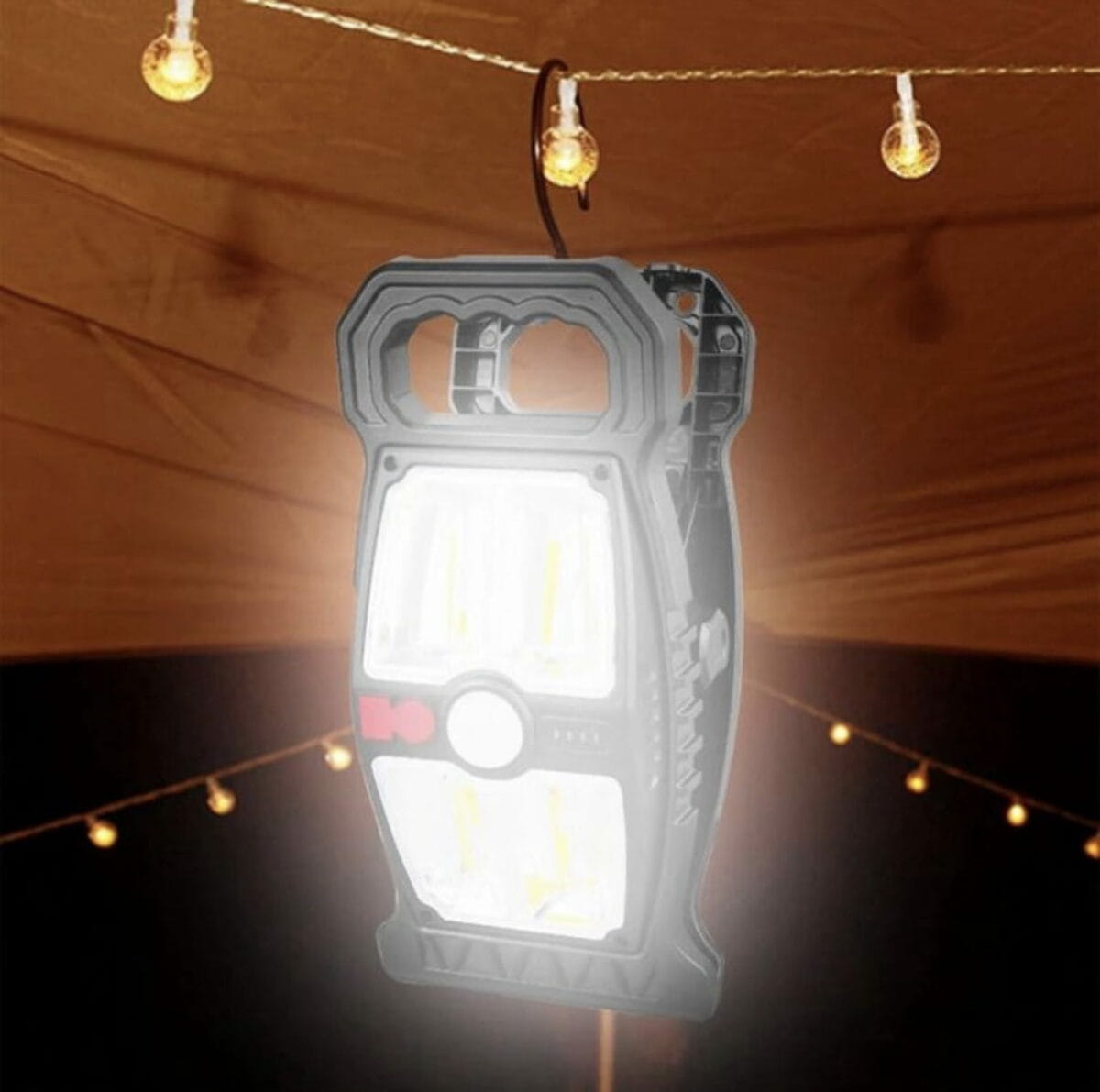 Lampe Solaire à Pince avec Détecteur de Mouvement – LED Extérieure Portable – Image 5