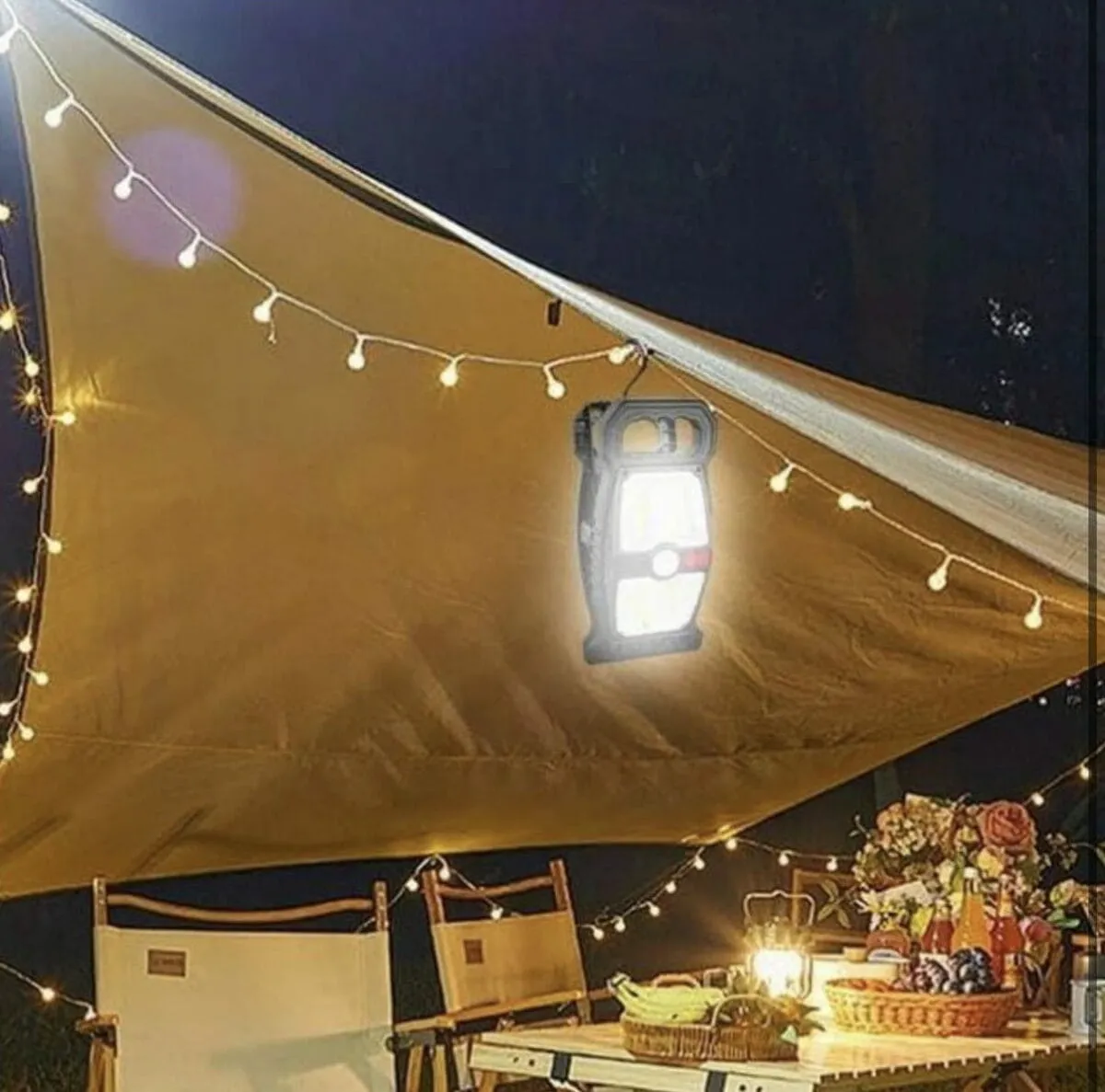 Lampe Solaire à Pince avec Détecteur de Mouvement – LED Extérieure Portable – Image 5