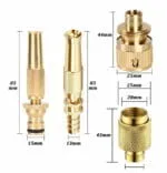 Pistolet Pulvérisateur d’Eau – Buse en Laiton Haute Pression – Image 4