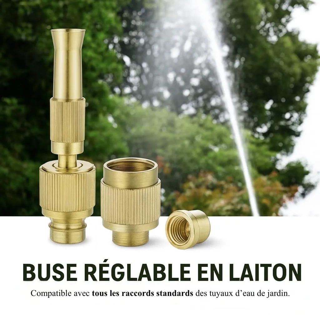 Pistolet Pulvérisateur d’Eau – Buse en Laiton Haute Pression – Image 2