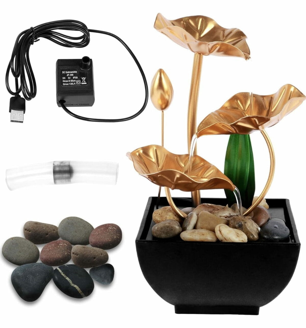 Fontaine Décorative de Table – Cascade d’Eau Relaxante – Image 4