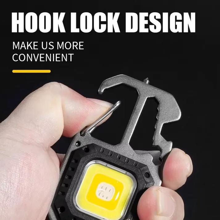 Lampe COB Rechargeable Multifonctions – Ultra Lumineuse & Portable – Image 8