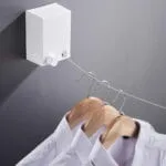 Sèche-linge Rétractable en Acier Inoxydable – Corde 4.2 m