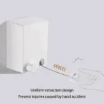 Sèche-linge Rétractable en Acier Inoxydable – Corde 4.2 m – Image 3