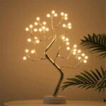 Lampe Arbre Perle LED Décoration de Bureau