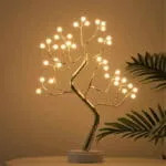 Lampe Arbre Perle LED Décoration de Bureau