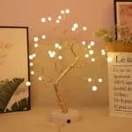 Lampe Arbre Perle LED Décoration de Bureau – Image 2