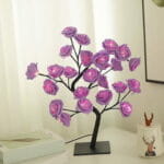 Lampe Rosier 24 LED – Arbre Lumineux Décoratif – Image 3