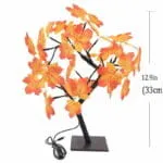 Lampe Arbre Feuilles d’Érable 24 LED – Lumière Féérique & Décoration Romantique – Image 2