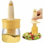 Brosse à huile en silicone — Jaune poussin – Image 2