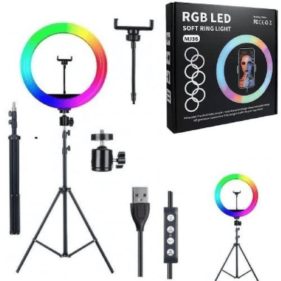 img_5155 RING LIGHT LED RGB MJ36 – Image 1