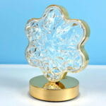 Lampe de Table Décorative Rechargeable – Forme Fleur – Image 3